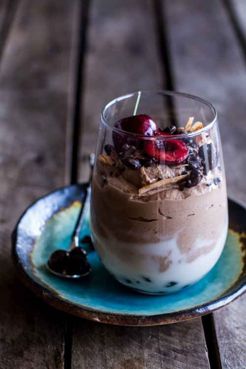 cravingsatmidnight: Mousse with Fruit