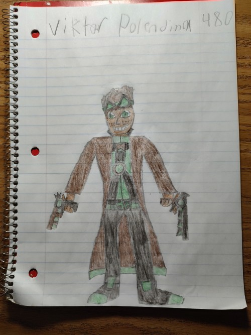 Viktor Polendina Character Art