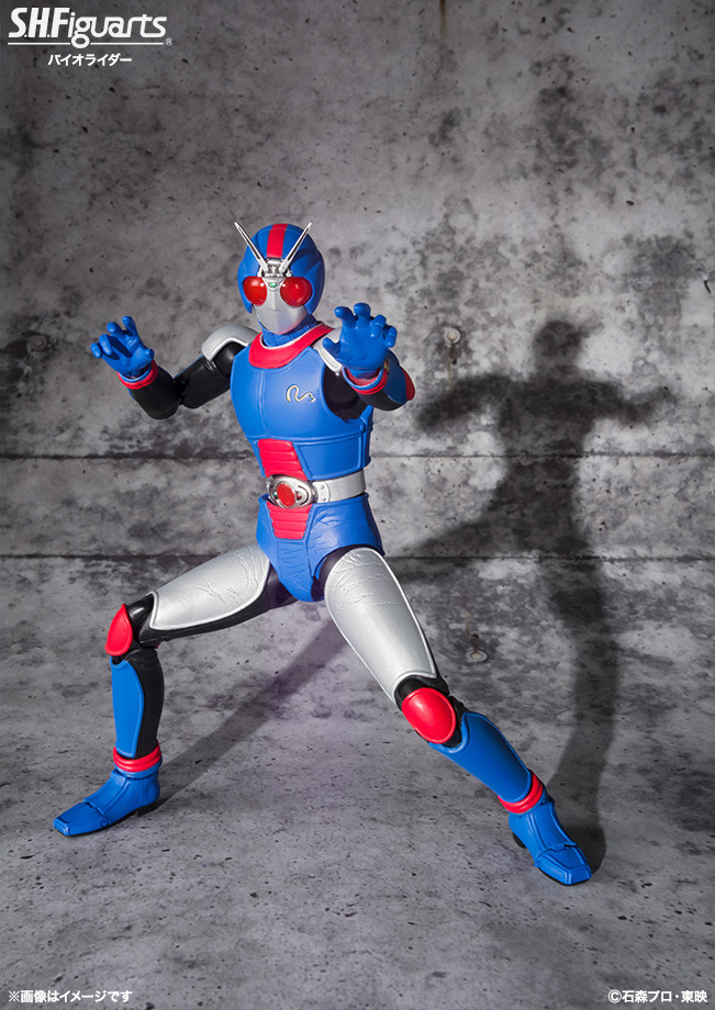 suribot:  Tamashii Nations Pick-Ups SHF Akaranger, SHF Biorider and Robot Damashii