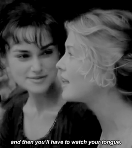 elisabethdarcys:  – They’re not all bad. – Humourless poppycocks, in my limited ex
