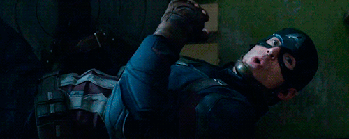 theserialcomicbooksniffer:Oooo! - Chris Evans, BTS Captain America: Civil War