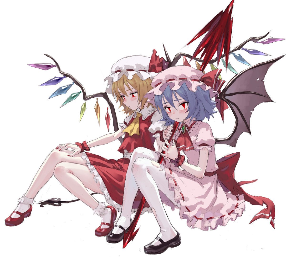 Cute vampire girls Flandre Scarlet & Remilia... (08 Dec 2017)｜Random Anime  Arts [rARTs]: Collection of anime pictures