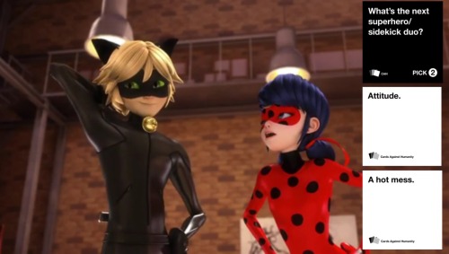 miraculous-hearts:  Miraculous Ladybug CAH (1/?) 