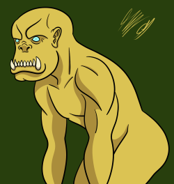 Orc Gorilla Zombie ThingI just need to do