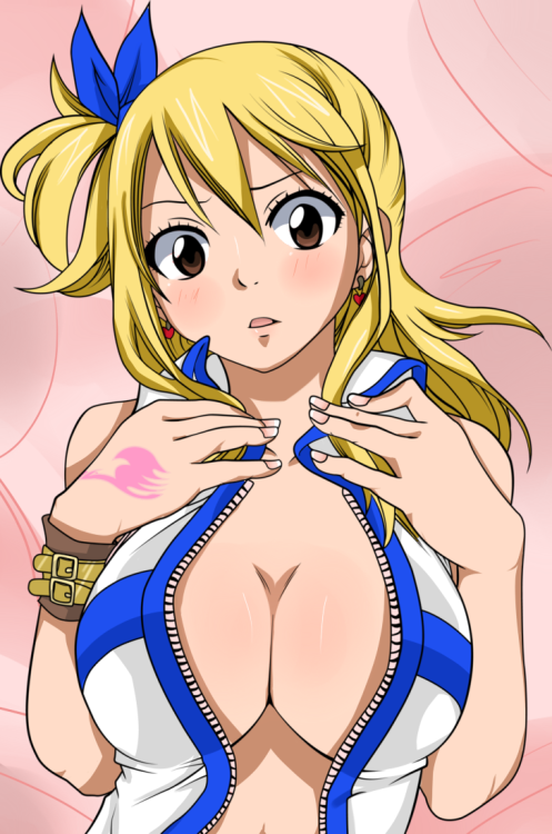 sexybossbabes:  FAIRY TAIL HENTAI BABE LUCY adult photos