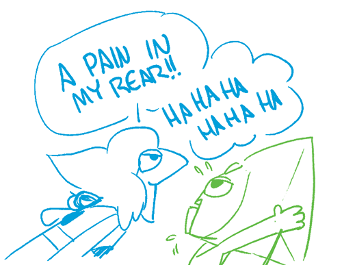 mechandra:  piierogi:  mechandra:  mechandra:  imagine jasper with a tear-shaped gem like lapis lazuli so she ends up having a nose like grunkle stan   she’s a muppet now  @mechandra   so glad you could join me here in muppet hell