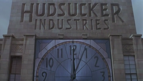 firstlasttitle:The Hudsucker Proxy (1994)Dir: Joel CoenDOP: Roger Deakins“Hi! My name’s Buzz, I got 