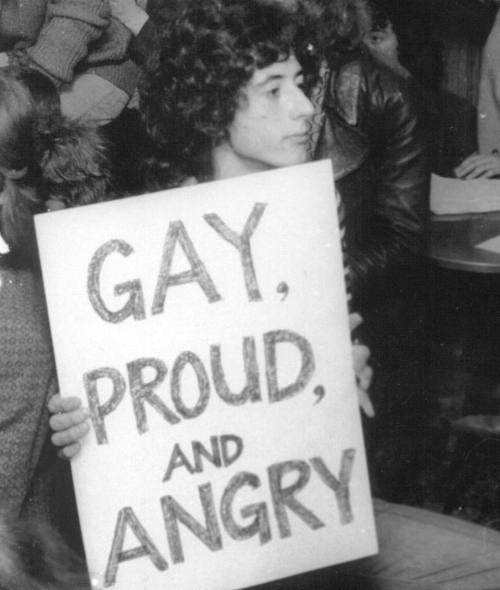 &ldquo;GAY, PROUD, and ANGRY,&rdquo; Peter Tatchell participates in the Gay Liberation Front-UK&rsqu