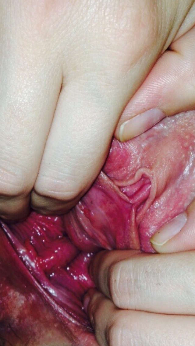 kinkycouplehavingfun:  My woman has a beautiful pussy, both before and after I’ve