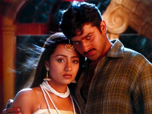 Trisha and Prabhas in Varsham (2004)