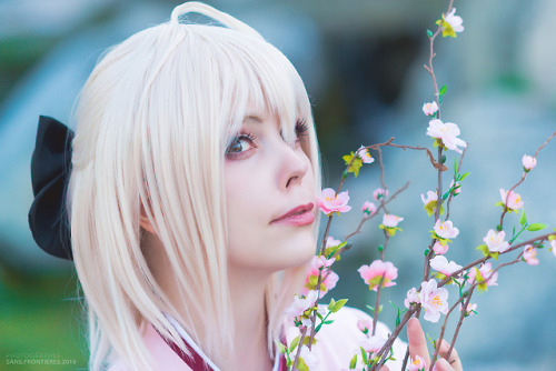  My Okita Souji costume :3~~cosplayer me (http://facebook.com/calssara.cosplay / http://instagram.co