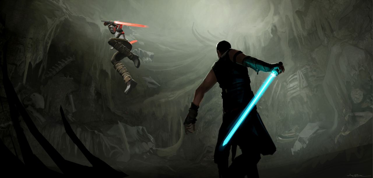 dehron:  Showcase: Amy Beth Christenson (http://www.artbyabc.com/) The Force Unleashed