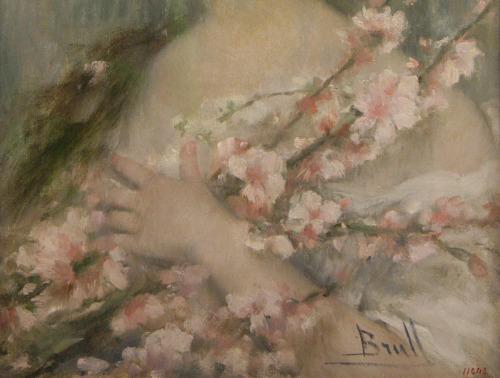 simena:Joan Brull - Early Flowers (detail)