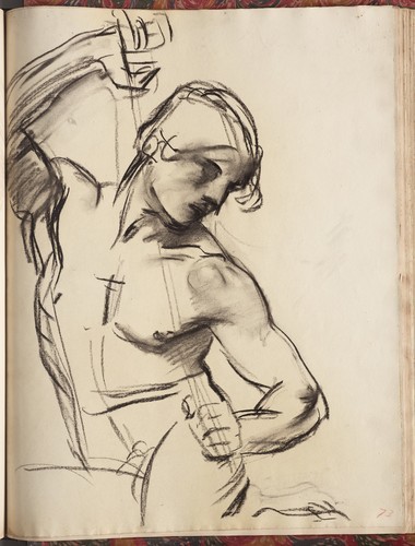 artist-sargent:  Studies for Second Angel