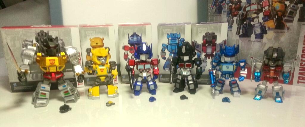eabevella:  koch43:  Transformers Kids Nations Series TF01, Set of 5, Special Edition