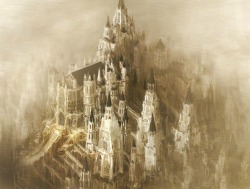 undeadnomad:  Anor Londo concept art- Dark