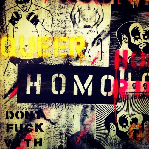 Homo AF #homoriot #homo (at Los Angeles, California)