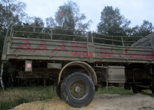 NATO firing range and training area vandalised in Bergen-Hohne, Germany To show that even NATO is no