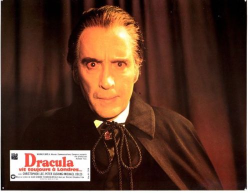 ronaldcmerchant:  Christopher Lee-the SATANIC RITES OF DRACULA (1973)