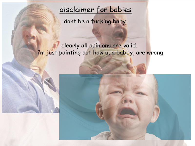 jenmari-e:  babies cryin bout dumb shit