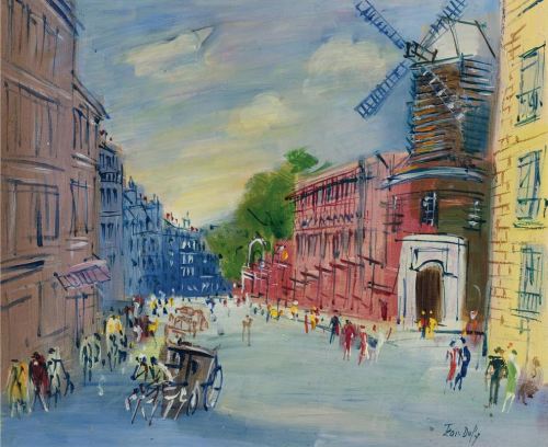 Jean Dufy, LE MOULIN DE LA GALETTE