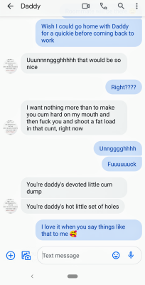 He says the best things to me 🥰 @deviantdaddyandmysmittenkitten 