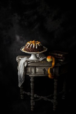 keroiam: Recipe:  Carrot and Hazelnut Cake with Cream Cheese and Orange Frosting