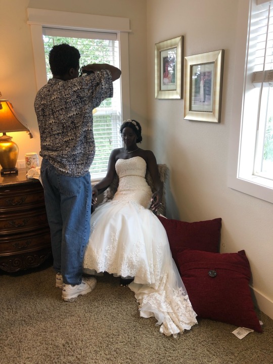 captainnickii:My little sisters wedding. August 10 