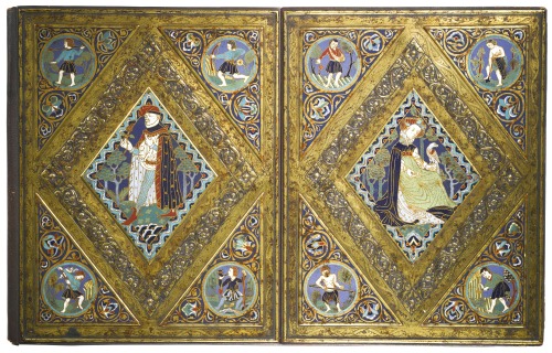 theladyintweed: Book Bindings by Caldwell Late 19th- Early 20th Century Gilt Metal, Champelév