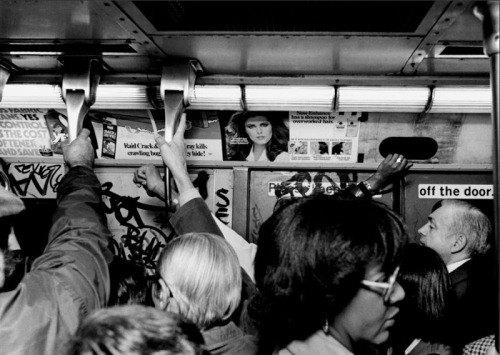 crazyazfuck-blog:   Scenes from the New York subway system circa 1980  