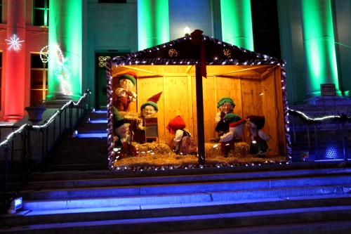 14th &amp; Bannock St. Denver City &amp; County Building Holiday LightsA yearly tradition steaming a