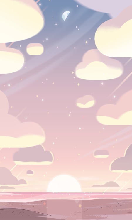 nascole:Fluffy cloud wallpaper from Steven Universe