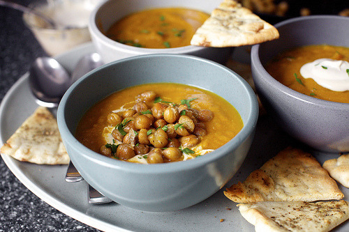 Foodie Wednesdays - Carrot Soup w/ Tahini + Crisped Chickpeas
New Year’s Resolution #1: Eat Better
If you’re anything like us, then you certainly indulged during the holiday season. This Foodie Wednesday, we’re sharing a recipe from Smitten Kitchen...