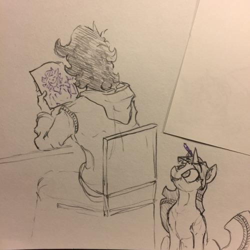 greyartpost:I think he’ll be just fine. Grey did a massive cute over at his blog. People who f