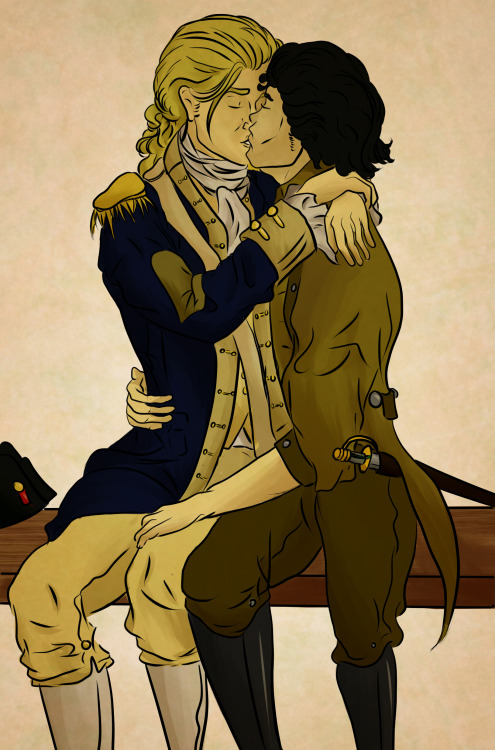 kaytydidd:more ExR Revolutionary War AU (I’m addicted)Enj is a general and R is an infantryman and i