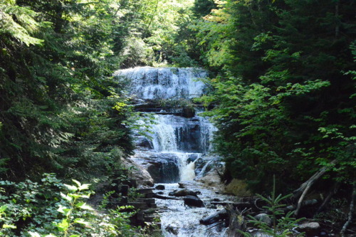 Sable Falls, part of the Pictured Rocks National Lakeshore and North Country Trail. This was a short