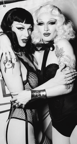 violetchachk:    Motor City Pride Benefit with Violet Chachki &amp; Pearl 2.15.2015