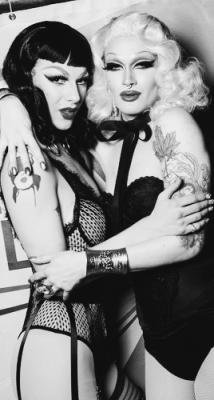 violetchachk:    Motor City Pride Benefit with Violet Chachki &amp; Pearl 2.15.2015 [x]