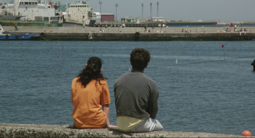 A scene at the sea