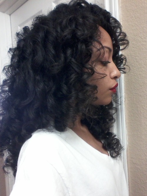 themissgonzales:  When your hair finally decides to work with you 🙌👌