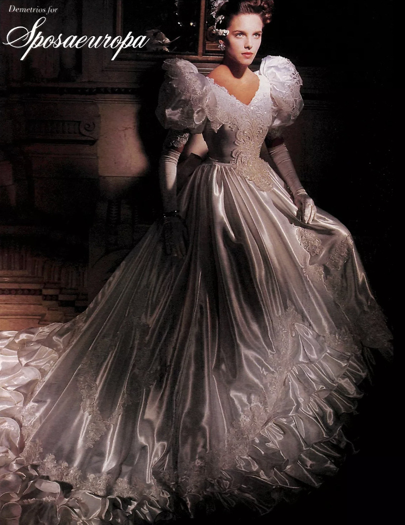 Vintage Ilissa Demetrios Wedding Dresses