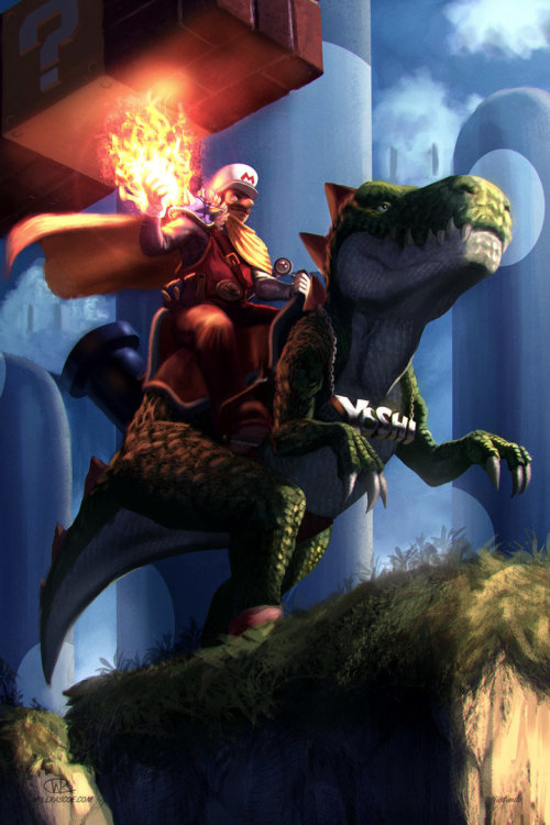 The Art of Will RascoeThe Legend of Zelda: Ocarina of TimeMario and YoshiThe Elric BrothersNeon Gene