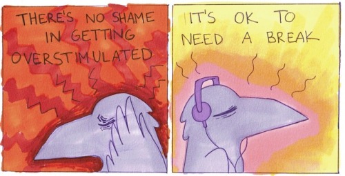 ryanthedemiboy: [Image description: a two panel comic focusing on a corvid.In the first panel, the c
