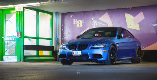 Matte blue M3