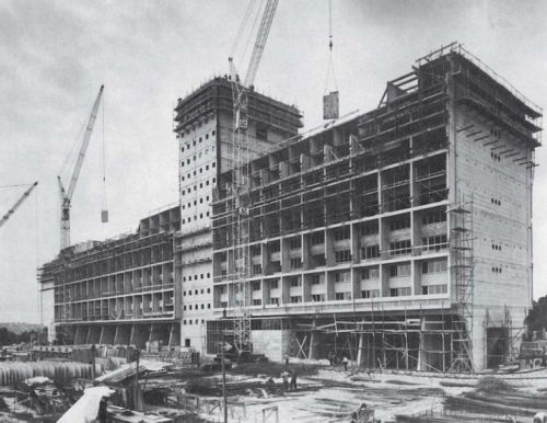 SKELETONSHansaviertel berlin under construction, circa 1956Source 1