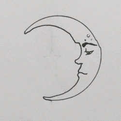 Aesthetic Gifs on Tumblr: Image tagged with gif, gif blog, moon
