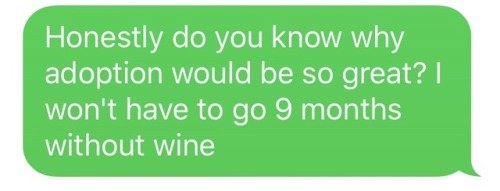 When you really want kids but you also love wine