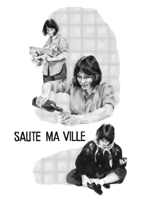 dreamsunwound:Saute ma ville (1968)dir.: Chantal Akerman ✨ 