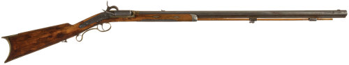 Percussion Harmonica Rifle crafted by Johnathon Browning, father of John Browning, and also carried 