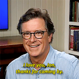 Jon And Stephen Saying I Love You Because Its Important That You Vocalize Your Love